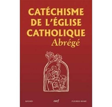 Couverture du livre Catéchisme de l'église catholique abrégé de Catholic Church