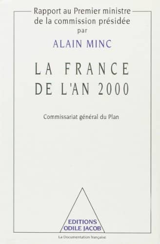 Couverture du livre La France de l'an 2000 de France. Commissariat général du plan