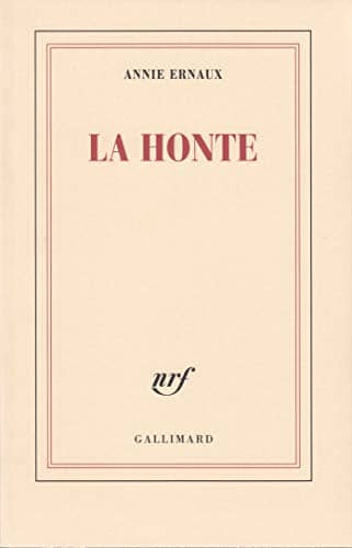 Couverture du livre La honte de Annie Ernaux