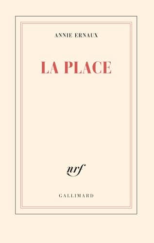 Couverture du livre La place de Annie Ernaux
