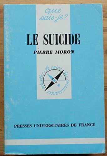 Couverture du livre Le suicide de Pierre Moron
