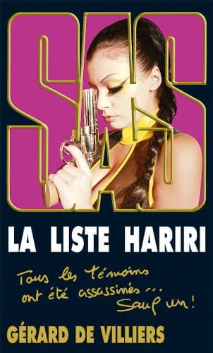 Couverture du livre La liste Hariri de Gérard de Villiers