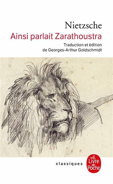 Couverture du livre Ainsi parlait Zarathoustra de Friedrich Nietzsche