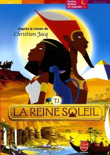 Couverture du livre La Reine Soleil de Christian Jacq