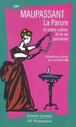 Couverture du livre La parure de Guy de Maupassant