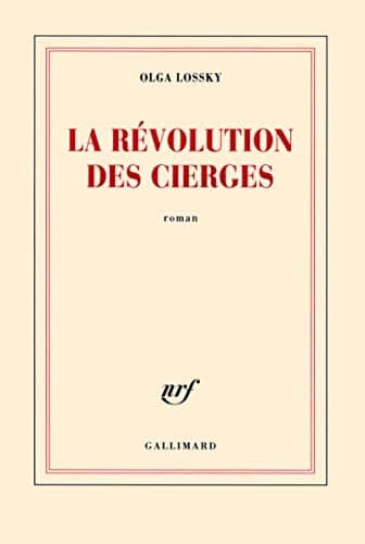 Couverture du livre La révolution des cierges de Olga Lossky