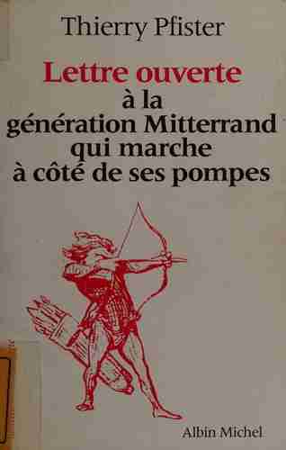 Couverture d'un livre de Thierry Pfister