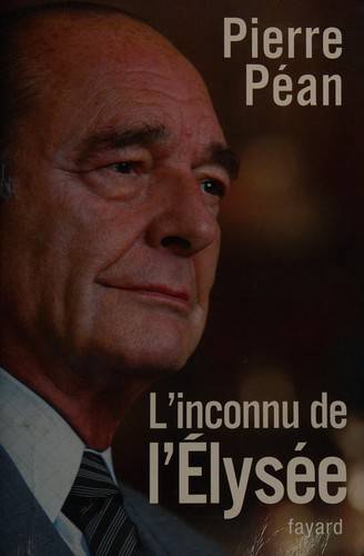 Couverture du livre L'inconnu de l'Elysée de Pierre Péan
