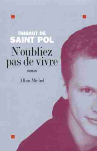 Couverture d'un livre de Thibaut de Saint Pol