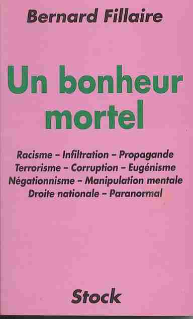 Couverture d'un livre de Bernard Fillaire