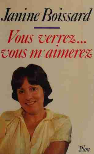 Couverture d'un livre de Janine Boissard