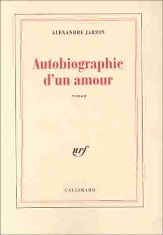 Couverture d'un livre de Alexandre Jardin