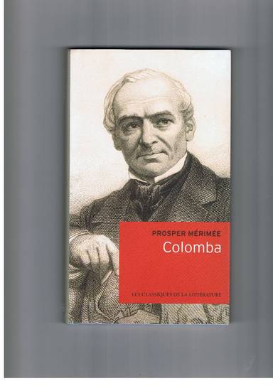 Couverture du livre Colomba de Merimée, Prosper