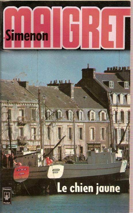 Couverture du livre Le chien jaune de Georges Simenon