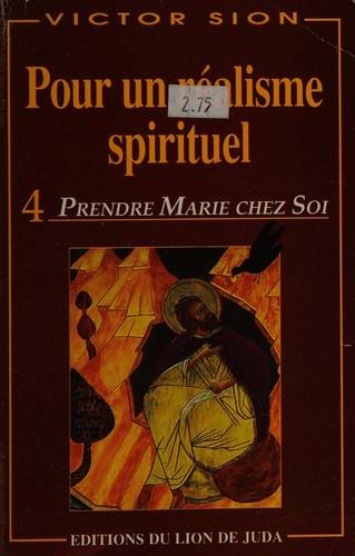 Couverture du livre Pour un réalisme spirituel de Victor Sion