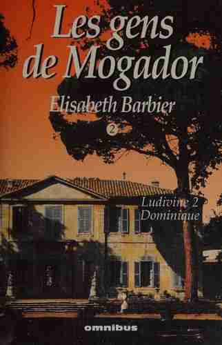Couverture d'un livre de Elisabeth Barbier