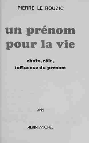 Couverture d'un livre de Pierre Le Rouzic