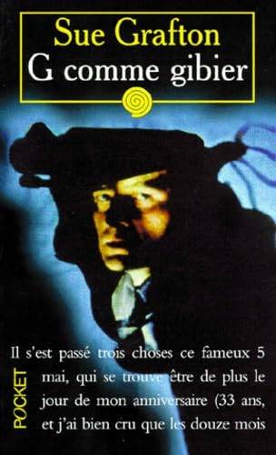Couverture du livre "G" comme gibier de Sue Grafton
