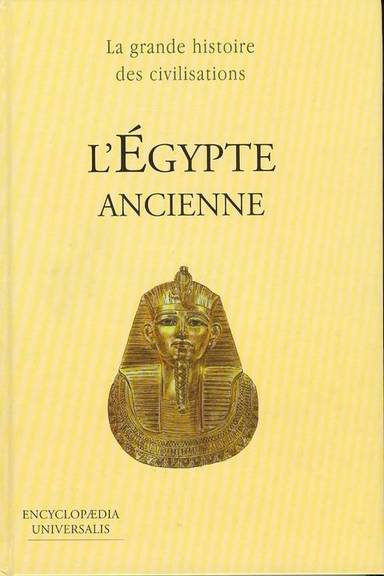 Couverture du livre L'Egypte ancienne de na
