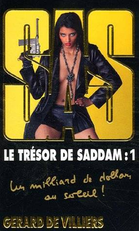 Couverture du livre Le trésor de Saddam de Gérard de Villiers