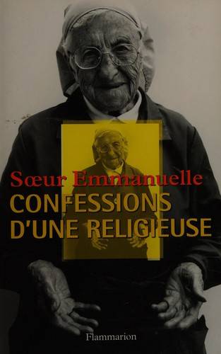 Couverture du livre Confessions d'une religieuse de Emmanuelle