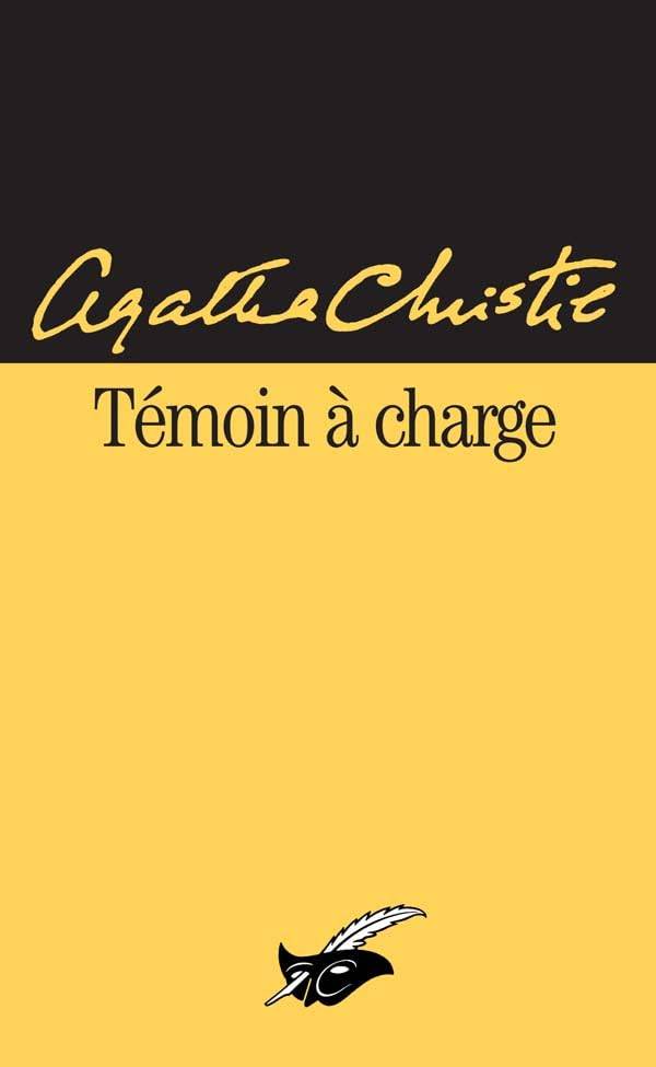 Couverture du livre Témoin à charge de Agatha Christie