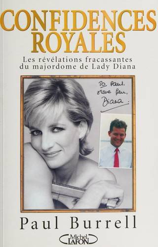 Couverture du livre Confidences royales de Paul Burrell