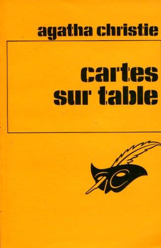 Couverture du livre Cartes sur table de Agatha Christie