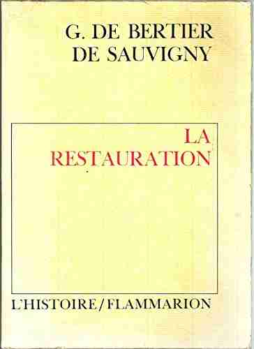 Couverture d'un livre de Guillaume de Bertier de Sauvigny