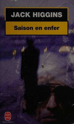 Couverture du livre Saison en enfer de Jack Higgins