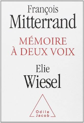 Couverture du livre Mémoire à deux voix de François Mitterrand