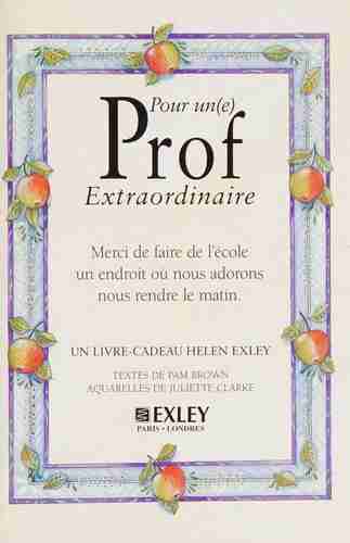 Couverture d'un livre de Pam Brown