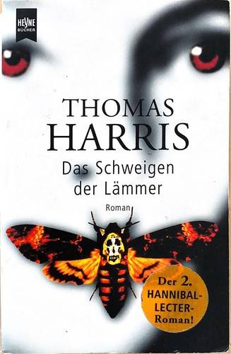 Couverture du livre Das Schweigen der Lämmer de Thomas Harris